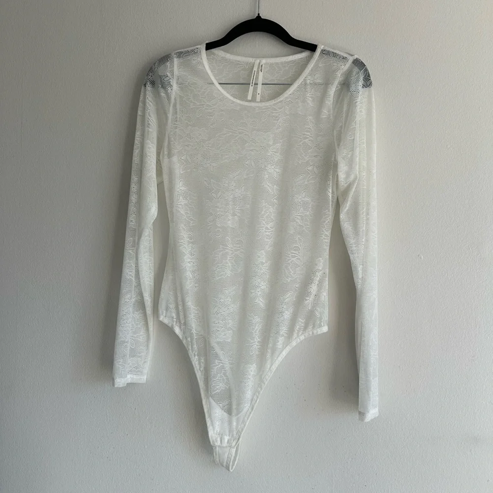 Anthropologie Harlowe Lace Bodysuit